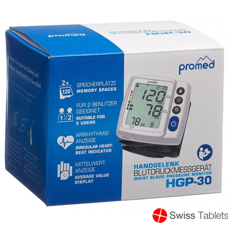 Promed wrist blood pressure monitor Hgp 30 buy online