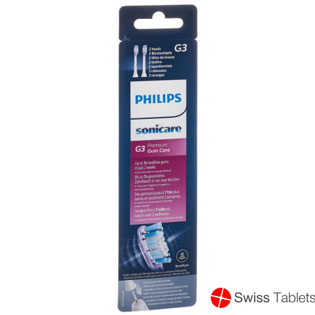Philips Sonicare replacement brushes G3 Premium G Hx9052/17 2 pieces buy online