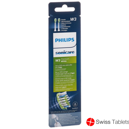 Philips Sonicare Ersatzb W3 Prem W Hx9062/17 2 Stück buy online