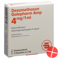 Dexamethason Galepharm Ampullen 4mg/ml 3x 1ml