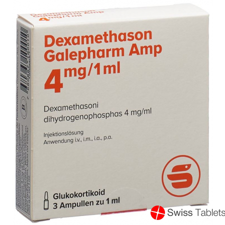 Dexamethason Galepharm Ampullen 4mg/ml 3x 1ml buy online