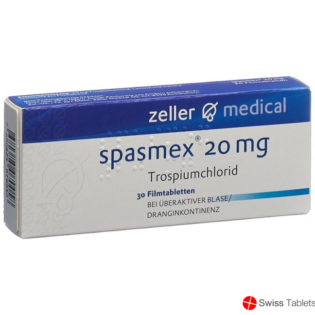 Spasmex Filmtabletten 20mg (neu) 30 Stück buy online