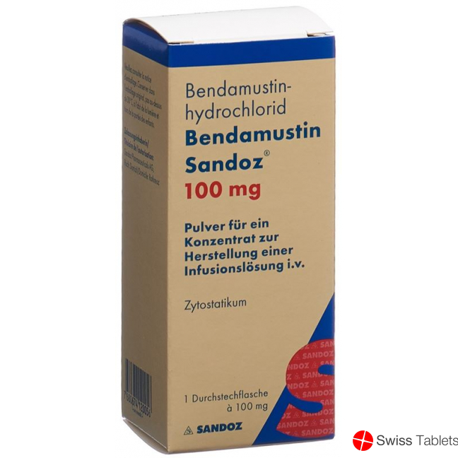 Bendamustin Sandoz Trockensubstanz 100mg buy online