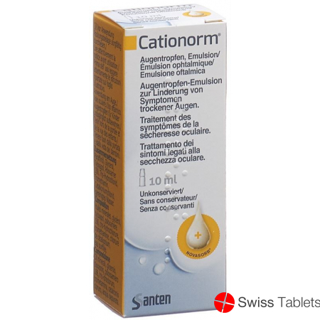 Cationorm Md Augentropfen-Emulsion Flasche 10ml buy online