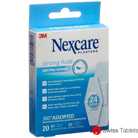3M Nexcare Strong Hold 360? 2 Grössen Ass 20 Stück buy online