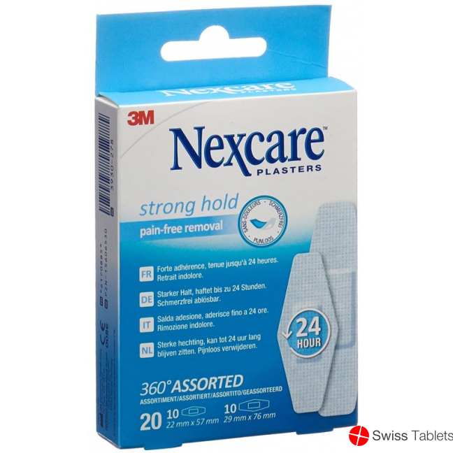 3M Nexcare Strong Hold 360? 2 Grössen Ass 20 Stück buy online
