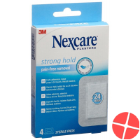 3M Nexcare Strong Hold Pads 76,2x101mm 4 Stück