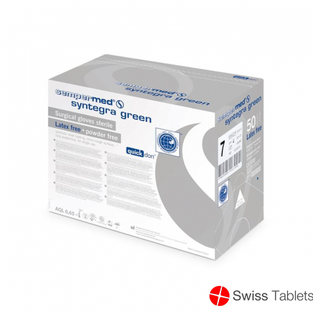 Sempermed Syntegra Green Hand Grösse 6.5 Steril 50 Paar buy online