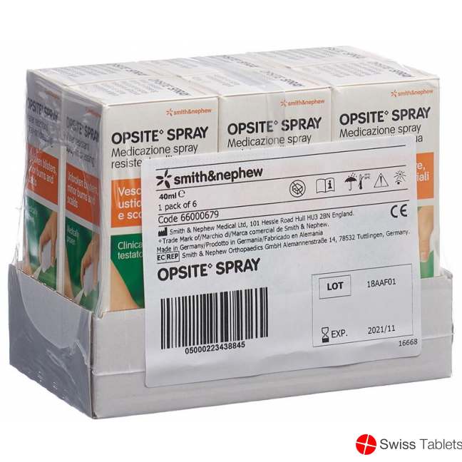 Opsite Spray Sprühverband 6x 40ml buy online