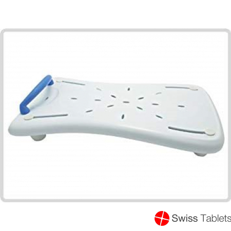 Sundo Badewannenbrett Plus 78x35cm Weis Griff Blau buy online