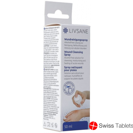 Livsane Wundreinigungsspray 50ml buy online