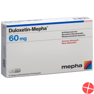 Duloxetine Mepha Kaps 60 mg 10 pcs
