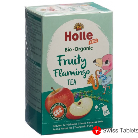 Holle Fruity Flamingo herbal and fruit tea Bio 20x 1.8g buy online