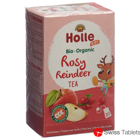 Holle Rosy Reindeer fruit tea Bio 20x 2.2g buy online