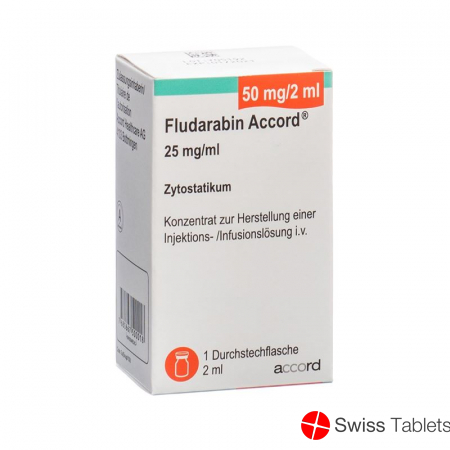 Fludarabin Accord Infusionskonzentrat 50mg/2ml Durchstechflasche buy online