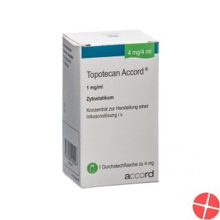 Topotecan Accord Infusionskonzentrat 4mg/4ml Durchstechflasche