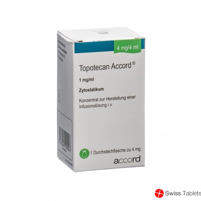 Topotecan Accord Infusionskonzentrat 4mg/4ml Durchstechflasche buy online