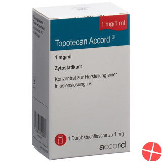 Topotecan Accord Infusionskonzentrat 1mg/ml Durchstechflasche