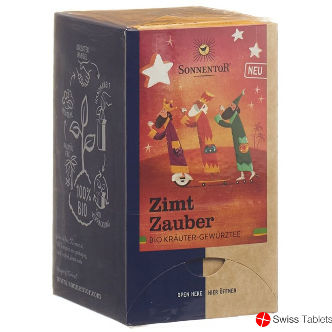 Sonnentor Zimt Zauber Tee Beutel 18 Stück buy online