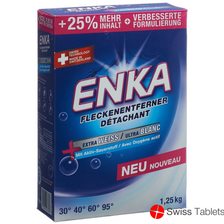 Enka Fleckenentferner Waschmittel Pulver 1.25kg buy online