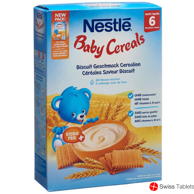 Nestle Baby Cereals Biscuits Cerealien 6m 450g buy online