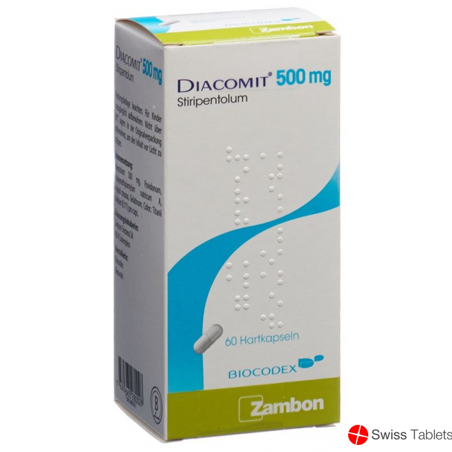 Diacomit Kapseln 500mg Flasche 60 Stück buy online