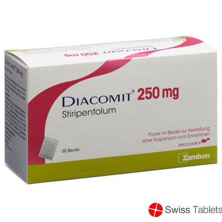 Diacomit Pulver 250mg Suspension Beutel 60 Stück buy online