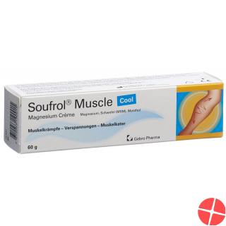 Soufrol Muscle Magnesium Cream Cool Tube 60g