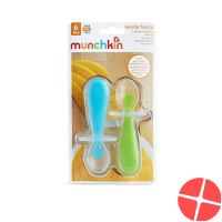 Munchkin Silikon Trainingsloeffel Gent Scoop 2 Stück