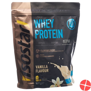 Isostar Whey Protein Powder Vanilla Bag 570g
