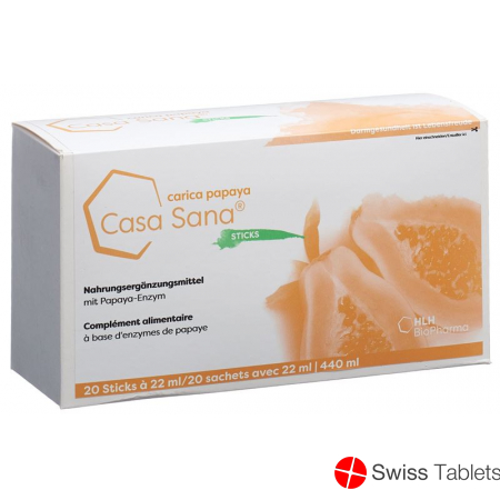Casa Sana Carica Papaya 20 Stick 22ml buy online
