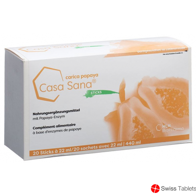 Casa Sana Carica Papaya 20 Stick 22ml buy online