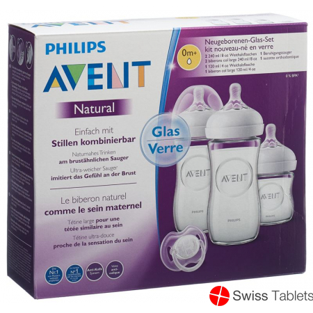 Avent Philips Natural Glass Newborn Set buy online