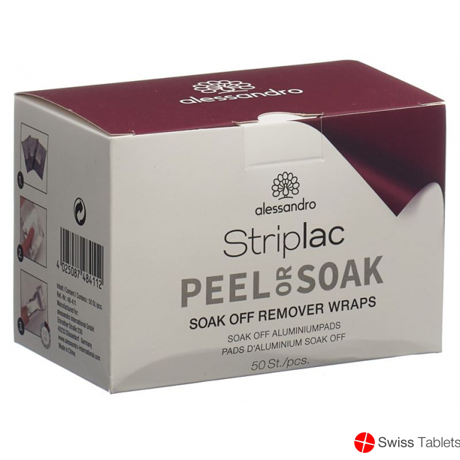 Alessan Striplac 2 0 Soak Off Wraps 50 Stück buy online