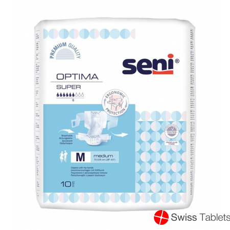 Seni Optima Super Vorlagen M Hüftb (n) 8x 10 Stück buy online