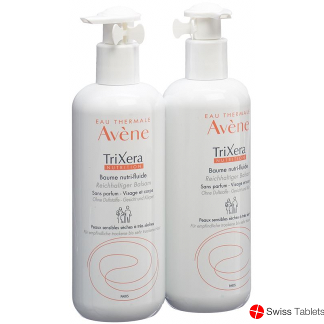 Avène Trixera Balsam Duo -CHF15 2x 400ml buy online