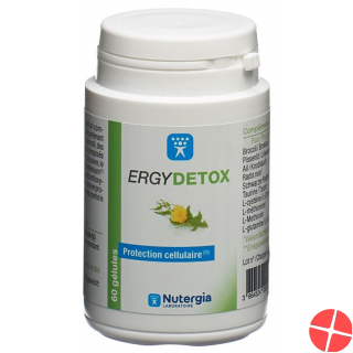 Nutergia Ergydetox Gelules Dose 60 Stück
