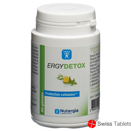 Nutergia Ergydetox Gelules Dose 60 Stück buy online