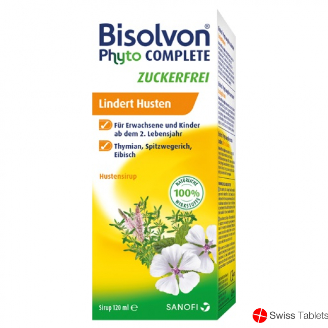 Bisolvon Phyto Complete Sugar Free Cough Syrup 120ml buy online