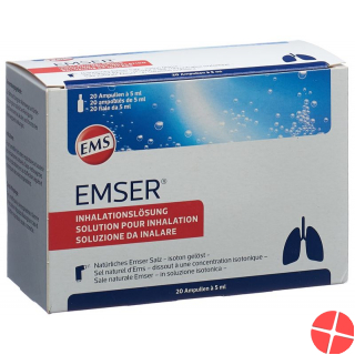 Emser inhalation solution 20 ampoules 5ml