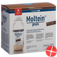 Moltein Plus Ready2Shake Chocolate 6 bottle 38g