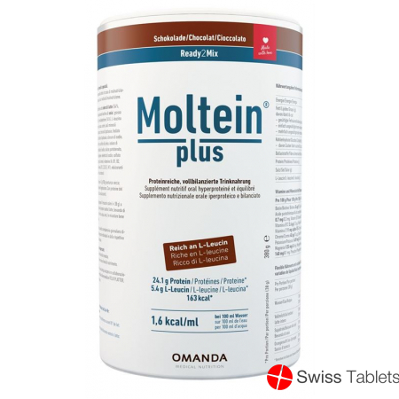 Moltein Plus Ready2Mix Chocolate can 400g buy online