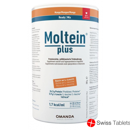 Moltein Plus Ready2Mix Mango can 400g buy online