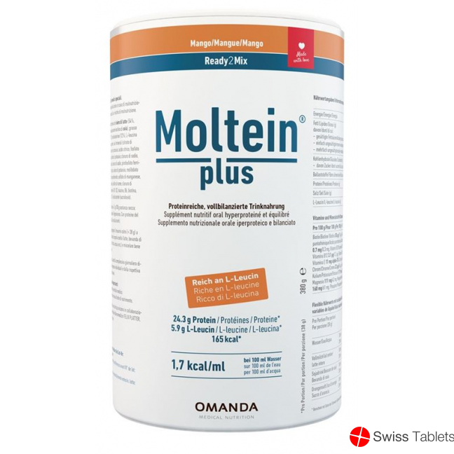 Moltein Plus Ready2Mix Mango can 400g buy online