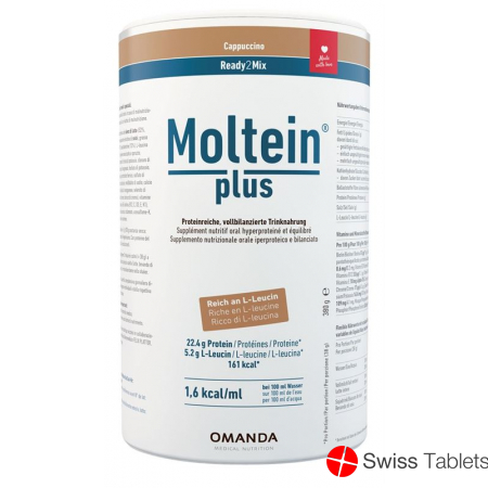 Moltein Plus Ready2Mix Cappuccino can 400g buy online