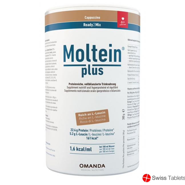 Moltein Plus Ready2Mix Cappuccino can 400g buy online