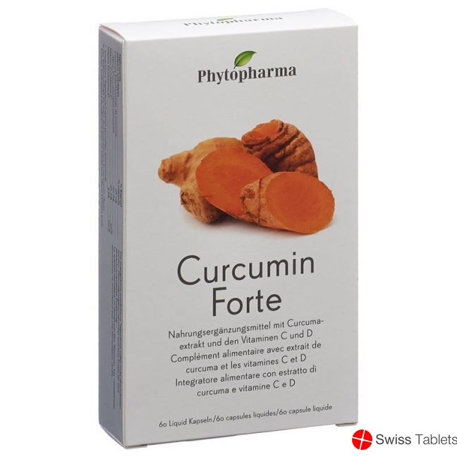 Phytopharma Curcumin Forte Liquid Capsules 60 pieces buy online