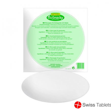 Biosnacky Vliespapier für Sprossengarten 25 Stück buy online