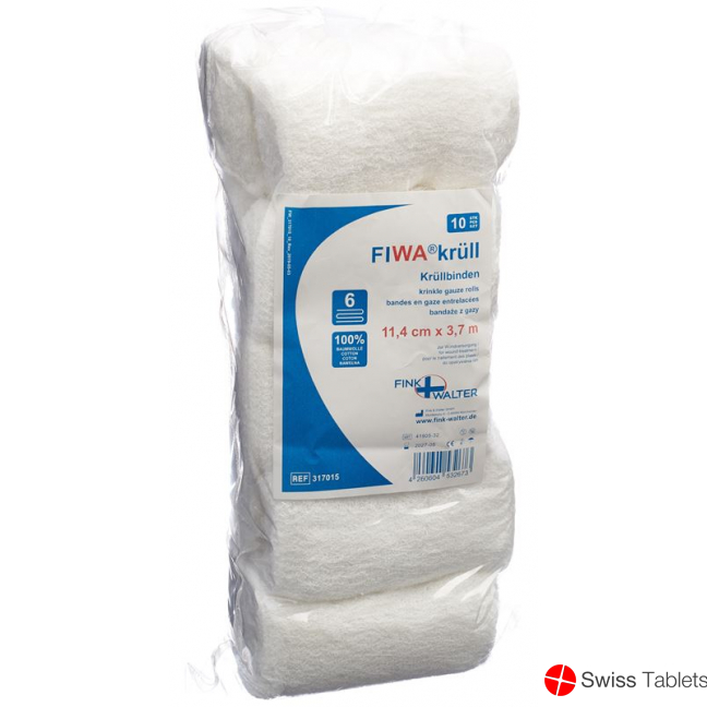 Smedico Kruellbinde 11.4cmx3.7m Unsteril 10 Stück buy online