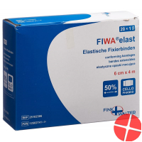 Smedico Fixierbinden Cellophan 6cmx4m Weiss 20 Stück